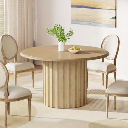 PureForm Moderne Houten Eettafel 120 cm
