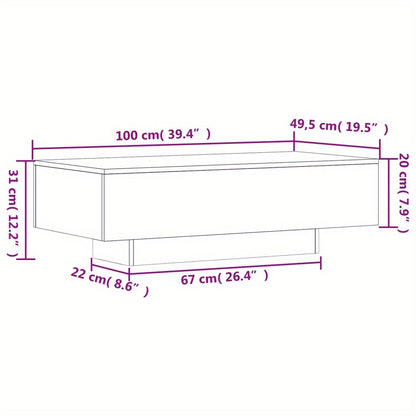 Elegant Witte Salontafel