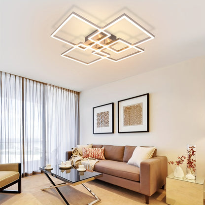 Moderne LED Plafondlamp – Dimbaar met 3 Lichtkleuren en Afstandsbediening