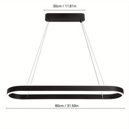 Moderne Ovale Hanglamp - Dimbaar LED