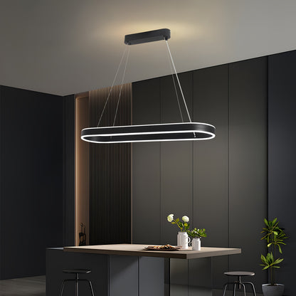 Moderne Ovale Hanglamp - Dimbaar LED